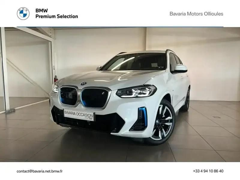 Blanc Utilisé 2022 BMW iX3 M Sport SUV | 46 390 € (Prix assez cher) - Image 1/2