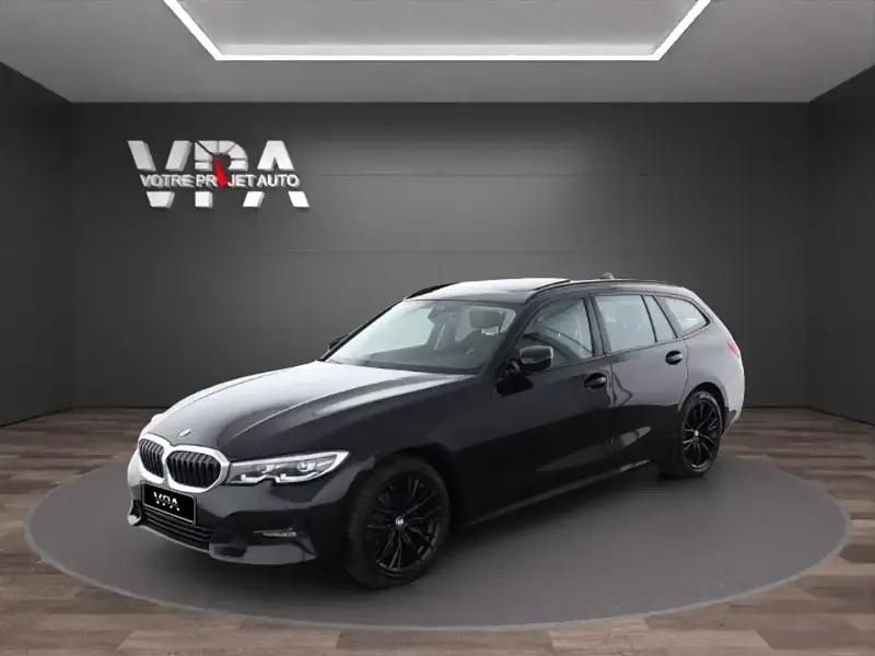 Noir Utilisé 2021 BMW 318 Sport Line Break | 25 860 € (Bon prix) - Image 1/4