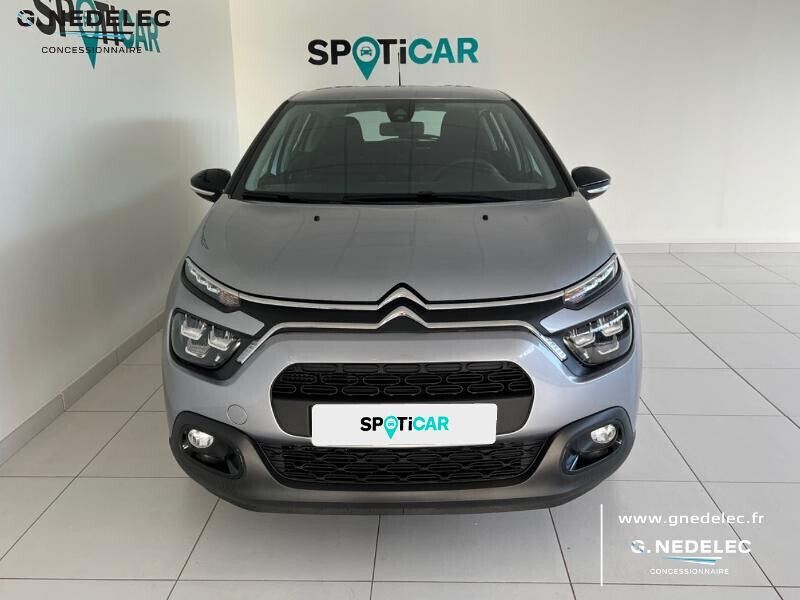 Gris Utilisé 2022 Citroën C3 Feel Citadine | 18 980 € - Image 1/3