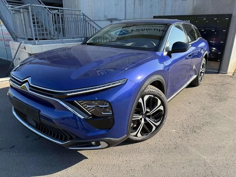 Bleu Occasion 2023 Citroën C5 X PureTech Break | 20 400 € (Super prix) - Image 1/4
