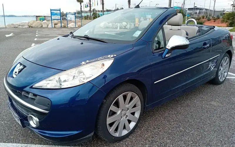 Bleu Utilisé 2008 Peugeot 207 CC Cabriolet | 6 500 € - Image 1/4