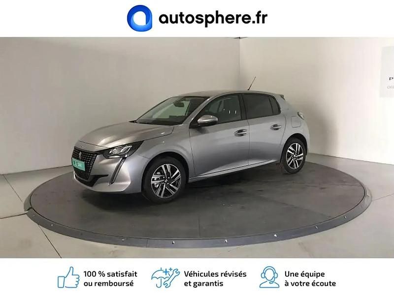 Gris Utilisé 2021 Peugeot 208 Allure Citadine | 22 980 € - Image 1/4