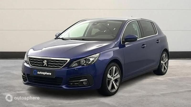 Bleu Utilisé 2020 Peugeot 308 Allure Berline | 12 489 € (Bon prix) - Image 1/4