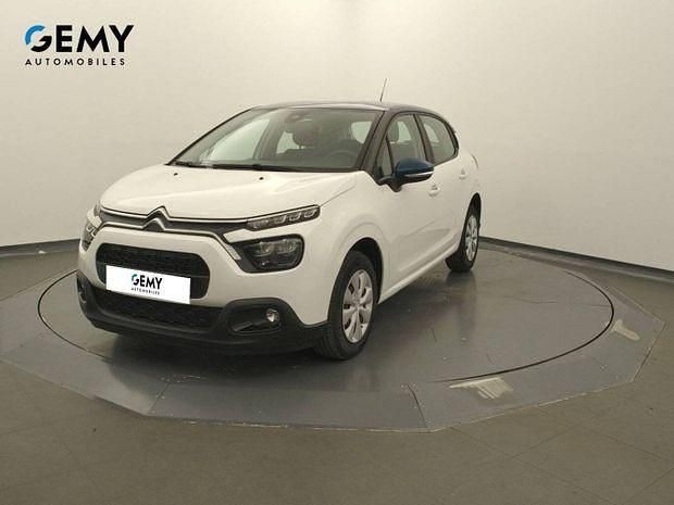 Blanc Utilisé 2022 Citroën C3 Business Class Citadine | 9 950 € (Prix juste) - Image 1/4