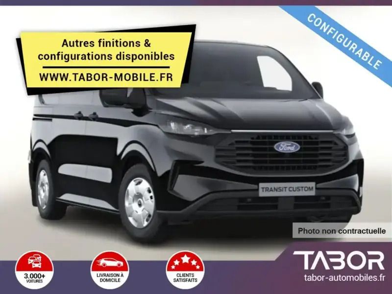 Blanc Nouvelle 2025 Ford Transit Custom Trend Monospace | 33 165 € (Super prix) - Image 1/4