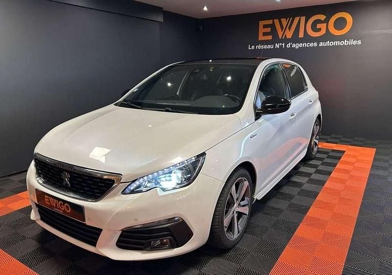 Occasion Peugeot 308 GT-line 131 ch (96 kW) 2020 Blanc Berline