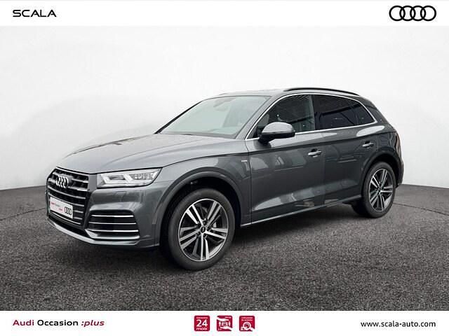 Gris daytona nacré Occasion 2020 Audi Q5 S-Line SUV | 35 990 € (Bon prix) - Image 1/4
