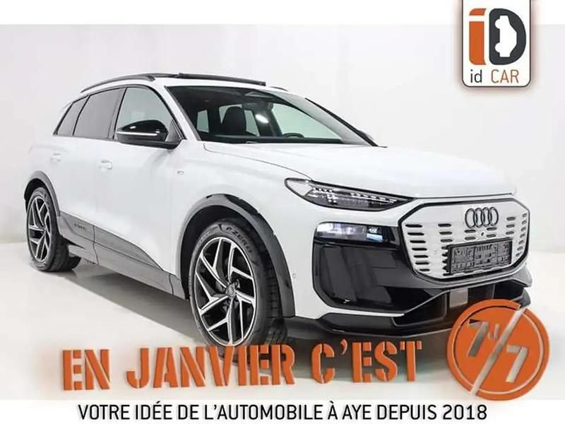 Blanc Occasion 2025 Audi Q6 e-tron S-Line SUV | 64 990 € - Image 1/4