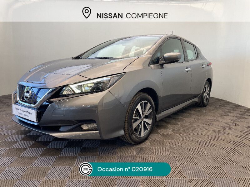 Gris Utilisé 2022 Nissan Leaf Acenta Citadine | 15 900 € (Prix assez cher) - Image 1/4
