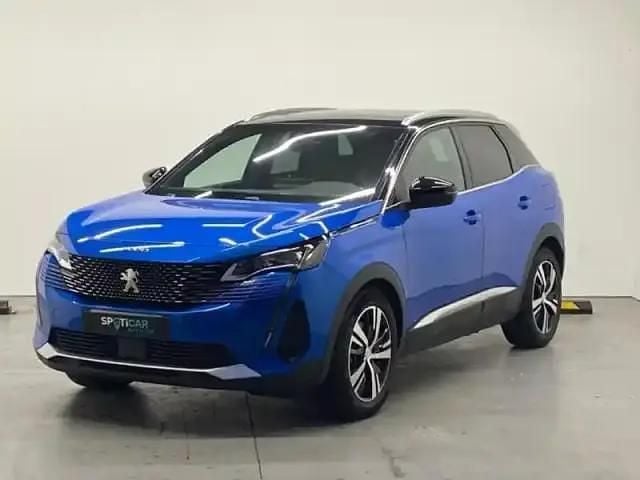 Bleu vertigo (s) Utilisé 2022 Peugeot 3008 GT SUV | 26 990 € - Image 1/4