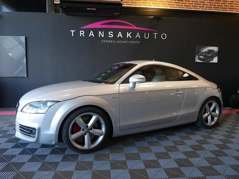 Gris Utilisé 2008 Audi Coupé S-Line Coupé | 13 990 € - Image 1/4