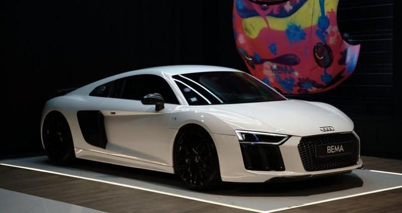 Blanc Occasion 2016 Audi R8 Coupé Sport Coupé | 129 980 € (Prix cher) - Image 1/4