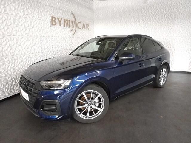 Bleu navarre métallisé Utilisé 2023 Audi Q5 Sportback Design SUV | 54 347 € (Prix cher) - Image 1/4