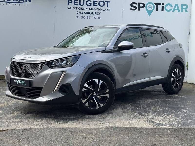 Gris Utilisé 2021 Peugeot 2008 S SUV | 16 290 € (Prix juste) - Image 1/3