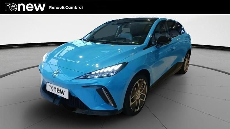Bleu Occasion 2024 MG MG4 EV Luxury Citadine | 28 499 € - Image 1/4