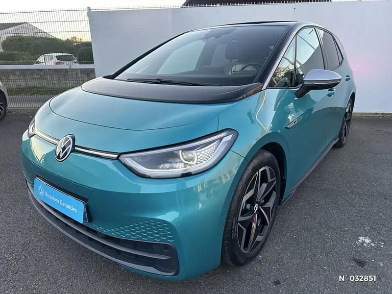 Bleu Utilisé 2020 VW ID.3 Citadine | 19 990 € (Prix juste) - Image 1/4