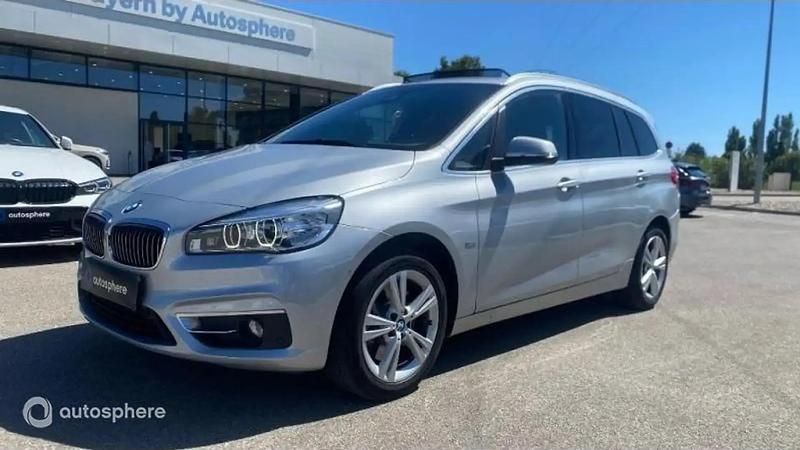 Gris Utilisé 2018 BMW 220 Luxury Line Monospace | 21 900 € (Bon prix) - Image 1/4