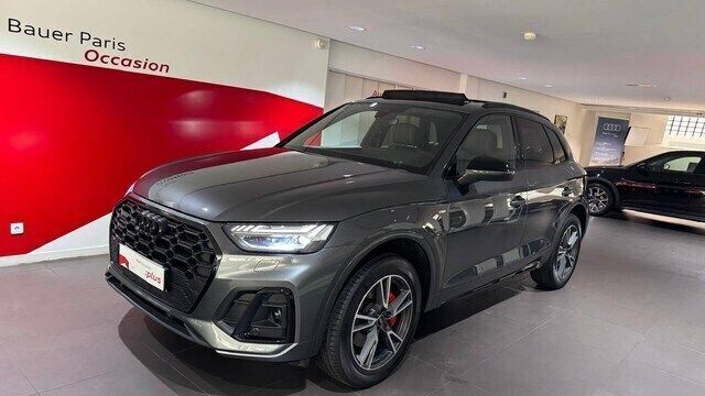 Gris daytona nacré Utilisé 2021 Audi Q5 S-Line SUV | 46 980 € (Prix juste) - Image 1/4
