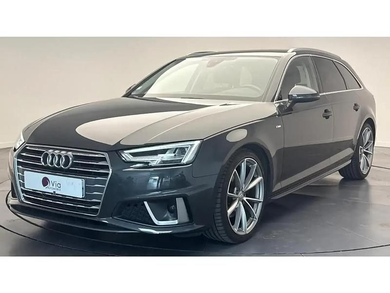 Gris Utilisé 2019 Audi A4 S-Line Break | 22 990 € (Prix juste) - Image 1/4