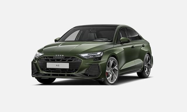 Vert district métallisé Occasion 2025 Audi A3 S-Line Berline | 50 645 € - Image 1/4