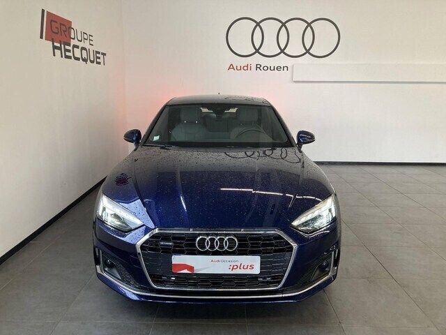 Bleu navarre métallisé Utilisé 2023 Audi A5 Sportback Advanced | 59 900 € - Image 1/4