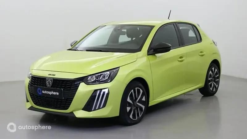 Jaune Utilisé 2024 Peugeot 208 Active Citadine | 15 999 € (Prix juste) - Image 1/4