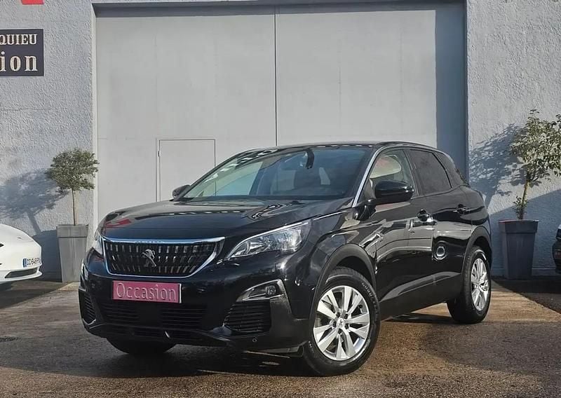 Noir Occasion 2020 Peugeot 3008 Monospace | 13 990 € (Bon prix) - Image 1/4