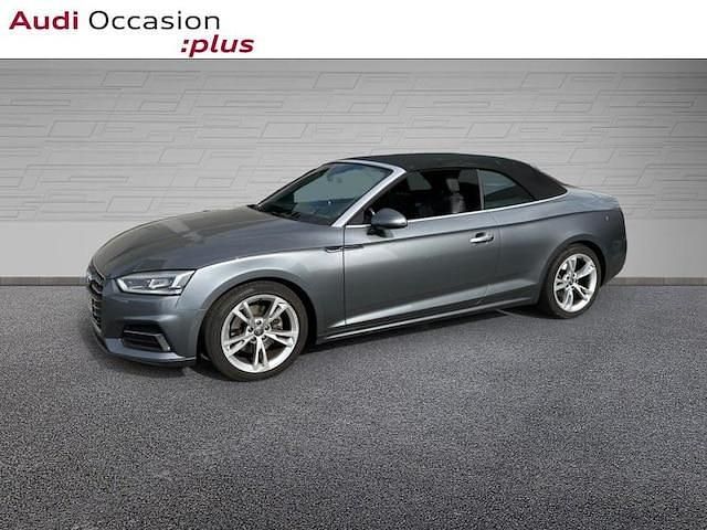 Gris monsoon métallisé Utilisé 2018 Audi A5 Cabriolet Design Cabriolet | 31 490 € (Prix juste) - Image 1/4