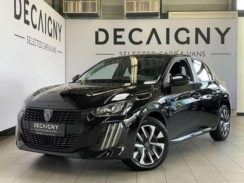 Noir Utilisé 2024 Peugeot 208 Active Citadine | 17 475 € (Prix juste) - Image 1/4