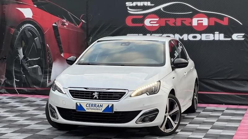 Occasion Peugeot 308 GT-line 132 ch (97 kW) 2016 Blanc Berline