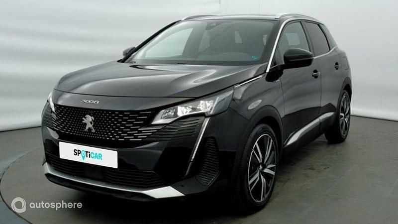 Noir Utilisé 2021 Peugeot 3008 GT SUV | 21 705 € (Prix assez cher) - Image 1/4