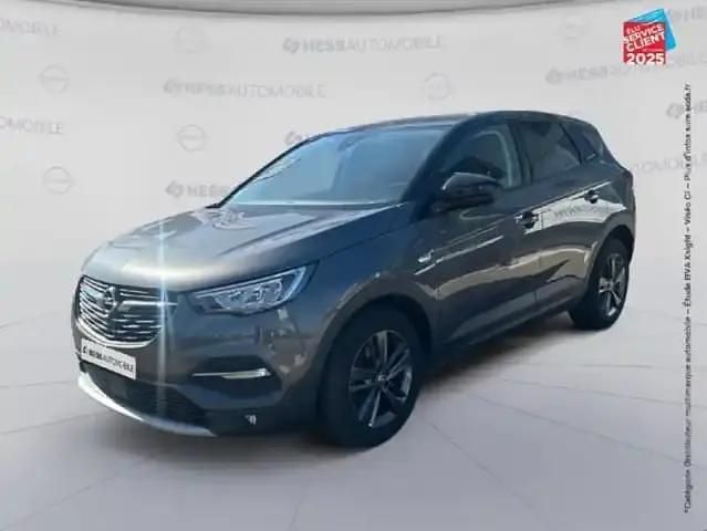 Gris Utilisé 2021 Opel Grandland X Business SUV | 14 499 € (Bon prix) - Image 1/4