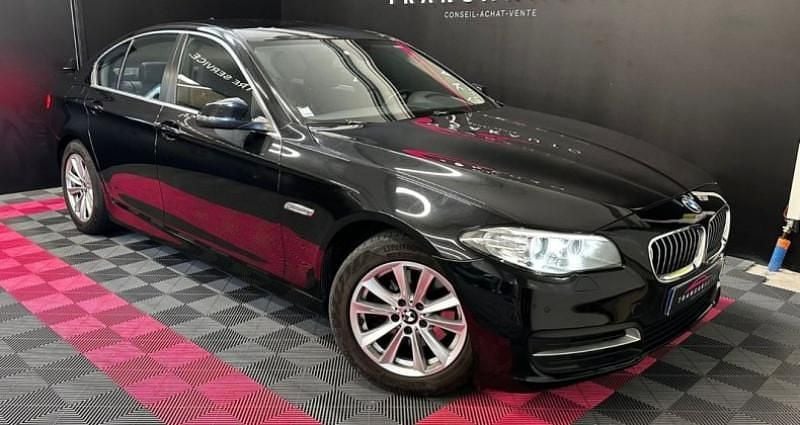 Noir Utilisé 2016 BMW 520 Luxury Line Berline | 16 990 € (Super prix) - Image 1/4