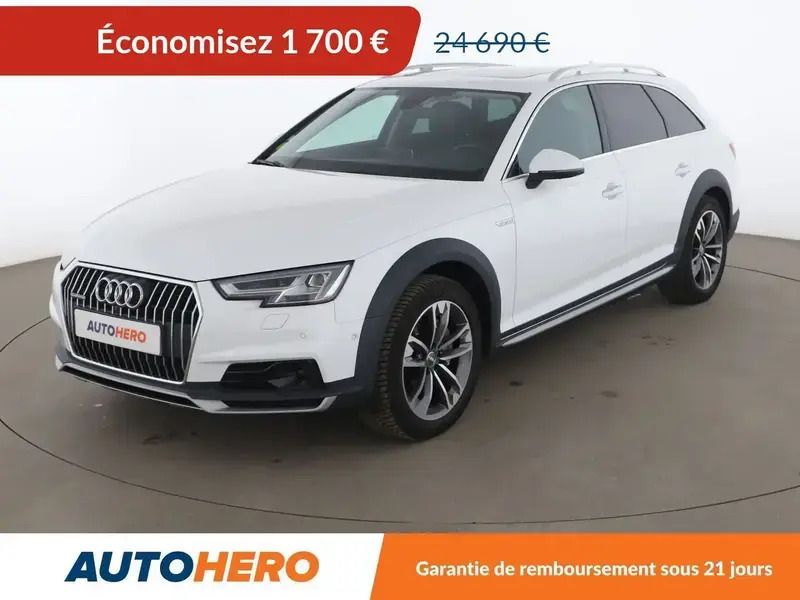 Blanc Utilisé 2017 Audi A4 Allroad Design Break | 22 990 € (Prix assez cher) - Image 1/2