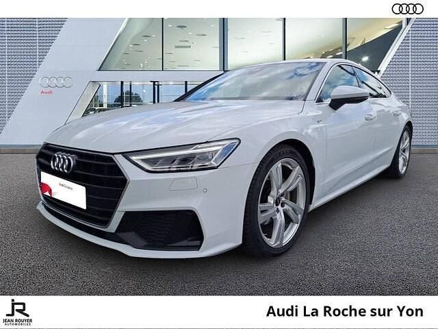 Blanc glacier métallisé Utilisé 2022 Audi A7 Sportback S-Line Citadine | 41 990 € - Image 1/4