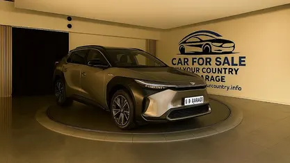 Gris platine métallisé premium/toit noir Occasion 2023 Toyota bZ4X SUV | 25 200 €