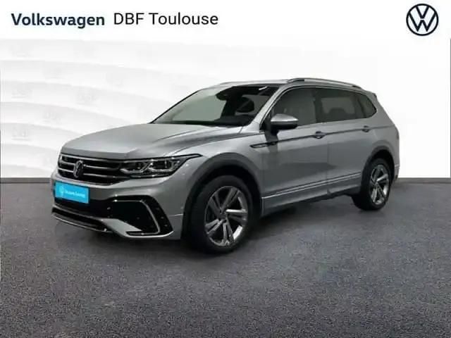 Gris Occasion 2022 VW Tiguan Allspace R-line SUV | 37 980 € (Prix juste) - Image 1/4