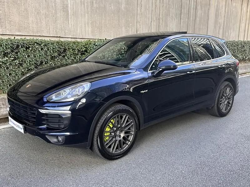 Bleu Utilisé 2016 Porsche Cayenne S E-Hybrid SUV | 33 000 € - Image 1/4