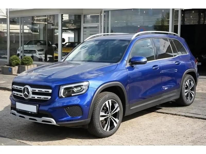Bleu Occasion 2021 Mercedes GLB200 AMG line SUV | 38 990 € (Bon prix) - Image 1/4