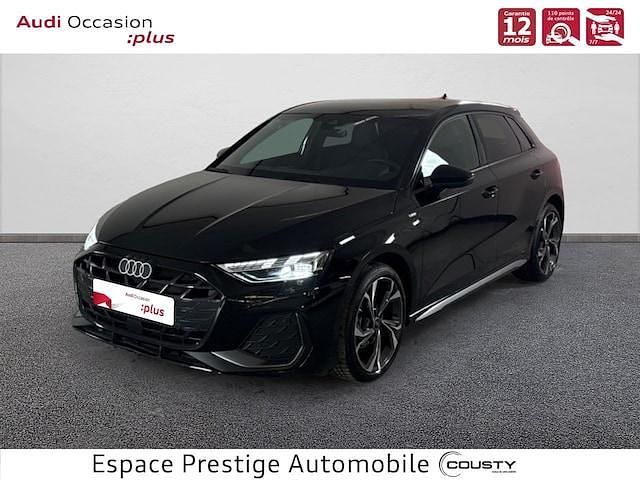 Noir mythique métallisé Occasion 2025 Audi A3 S-Line | 31 690 € (Super prix) - Image 1/4