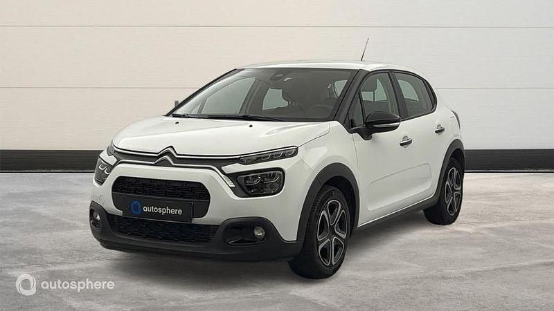 Blanc Utilisé 2023 Citroën C3 PureTech Citadine | 11 499 € (Prix juste) - Image 1/4
