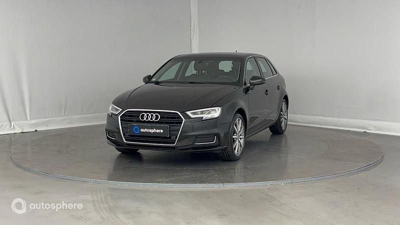 Noir Utilisé 2019 Audi A3 Sportback Design Berline | 19 799 € (Prix juste) - Image 1/4
