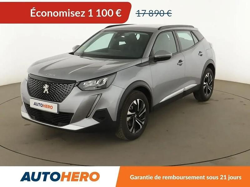 Gris Occasion 2020 Peugeot 2008 Allure SUV | 16 790 € (Prix juste) - Image 1/2