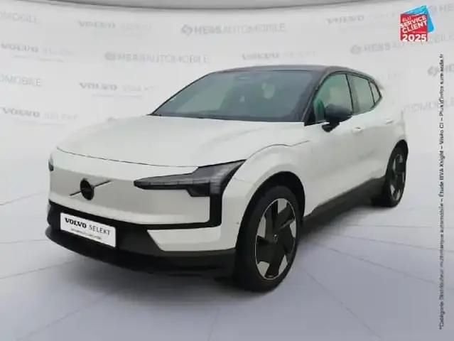 Occasion Volvo EX30 Ultra 200 kW (272 ch) 2024 Blanc cristal métal/toit noir SUV