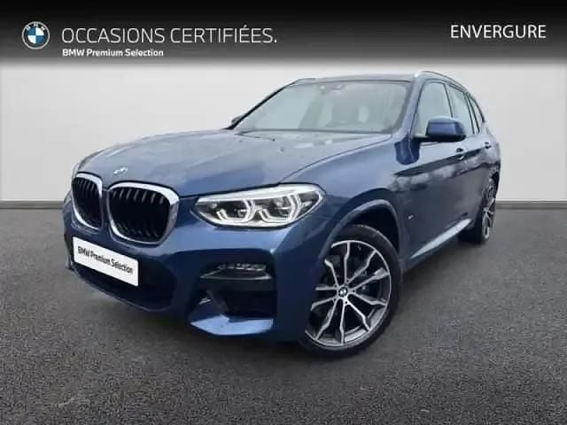 Phytonicblau Occasion 2021 BMW X3 M Sport SUV | 42 900 € (Prix assez cher) - Image 1/4