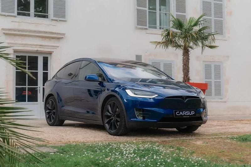 Bleu Utilisé 2018 Tesla Model X Performance SUV | 43 900 € - Image 1/4