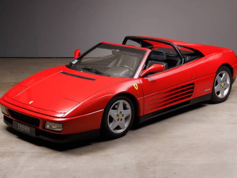 Rouge Utilisé 1991 Ferrari 348 Cabriolet | 79 800 € - Image 1/4