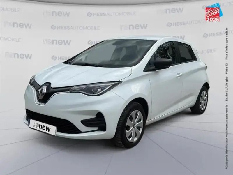 Blanc Utilisé 2021 Renault Zoe Life Citadine | 9 499 € - Image 1/4