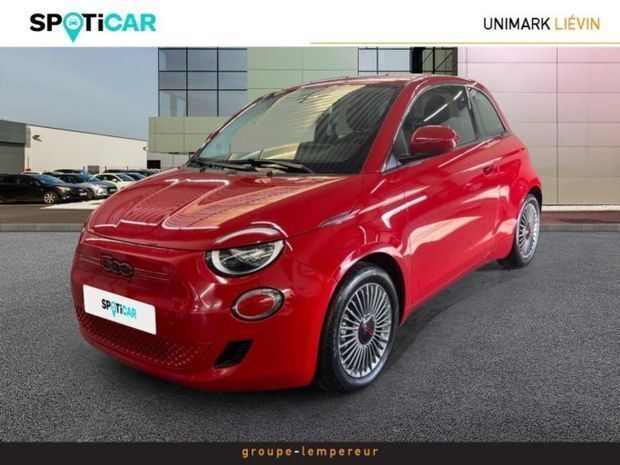 Utilisé 2022 Fiat 500e Red Citadine | 13 490 € (Bon prix) - Image 1/4