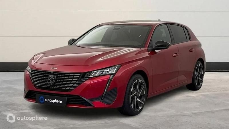 Rouge Utilisé 2024 Peugeot 308 Allure Berline | 20 999 € (Prix juste) - Image 1/4
